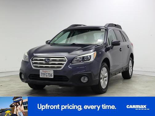 Blue 2017 Subaru Outback 2.5I Premium