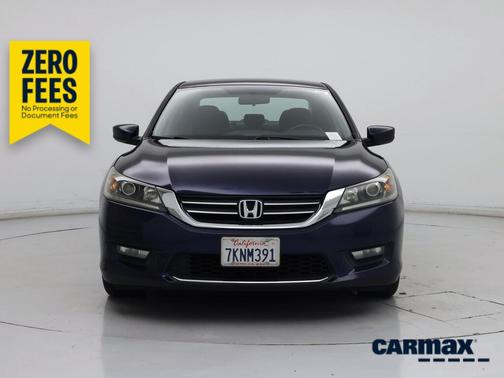 Blue 2015 Honda Accord Sport