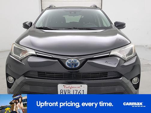 Black 2017 Toyota RAV4 Hybrid XLE