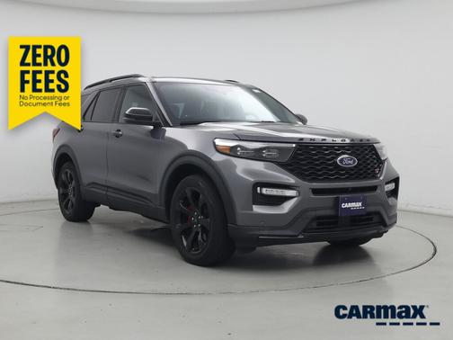 Gray 2023 Ford Explorer ST