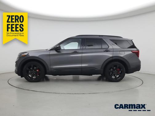 Gray 2023 Ford Explorer ST
