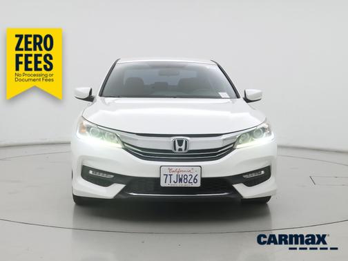 White 2016 Honda Accord Sport