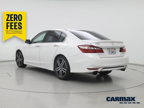White 2016 Honda Accord Sport