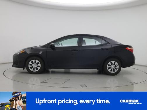 Black 2017 Toyota Corolla L