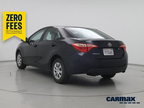Black 2017 Toyota Corolla L