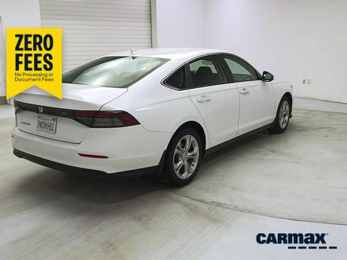 White 2023 Honda Accord LX
