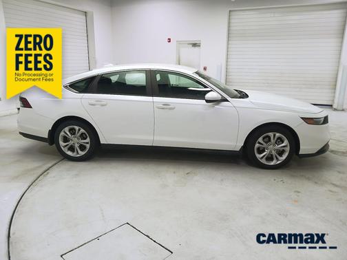 White 2023 Honda Accord LX