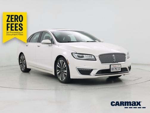White 2020 Lincoln MKZ Hybrid Reserve
