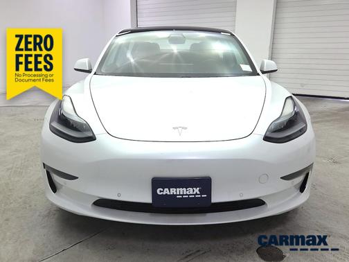 White 2021 Tesla Model 3 Standard Range Plus