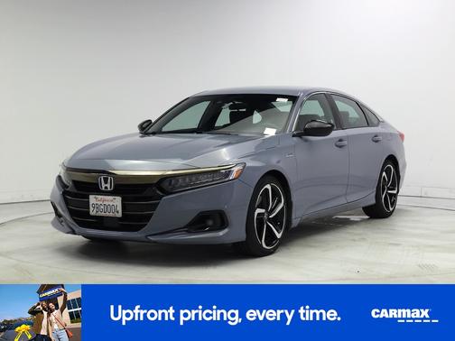 Gray 2022 Honda Accord Hybrid Sport