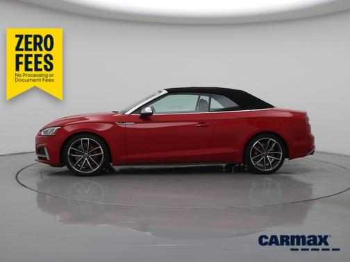 Red 2018 Audi S5 Premium Plus