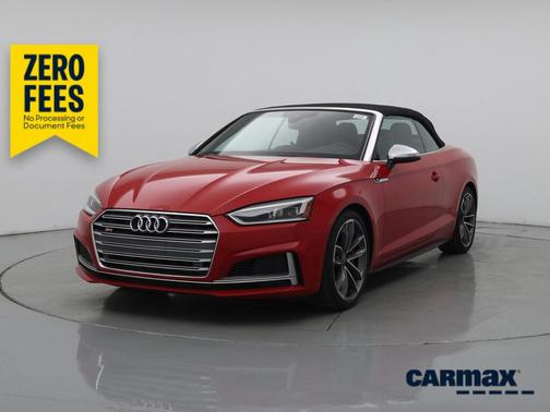 Red 2018 Audi S5 Premium Plus
