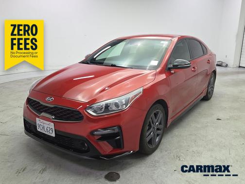 Orange 2020 Kia Forte GT-Line