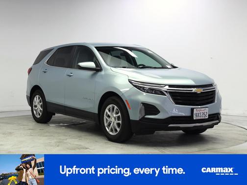 Blue 2022 Chevrolet Equinox LT