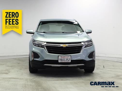 Blue 2022 Chevrolet Equinox LT