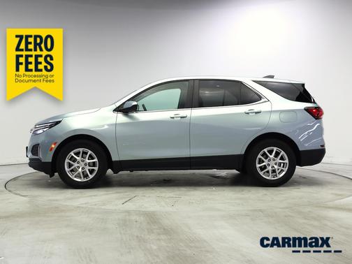 Blue 2022 Chevrolet Equinox LT