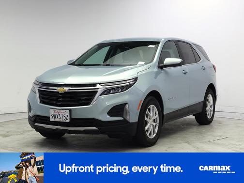 Blue 2022 Chevrolet Equinox LT