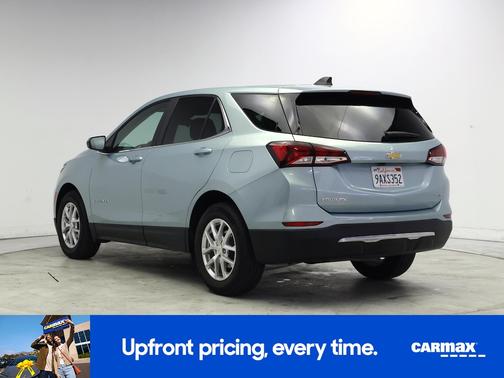Blue 2022 Chevrolet Equinox LT