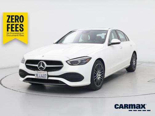 White 2023 Mercedes-Benz C-Class