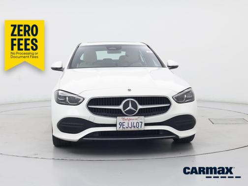White 2023 Mercedes-Benz C-Class