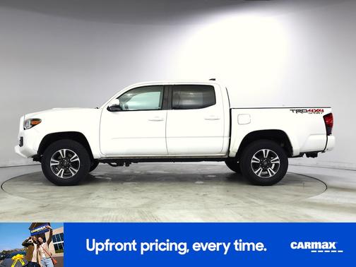 White 2018 Toyota Tacoma TRD Sport