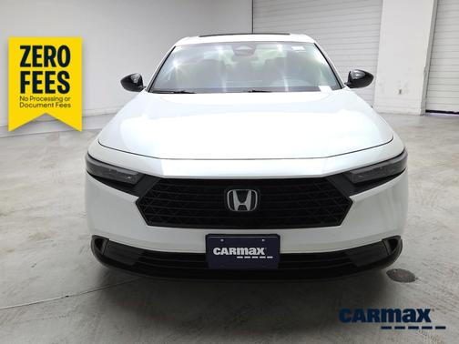 White 2023 Honda Accord Hybrid Sport