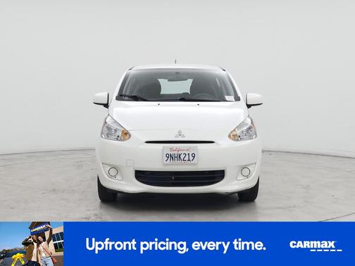 White 2015 Mitsubishi Mirage DE