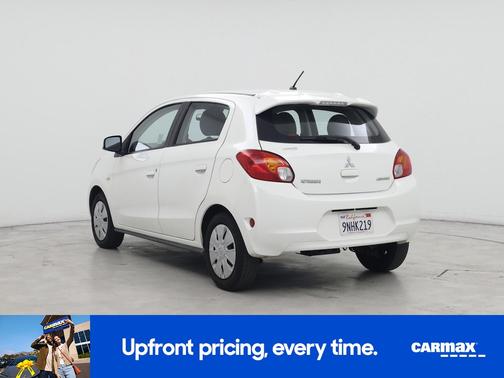 White 2015 Mitsubishi Mirage DE