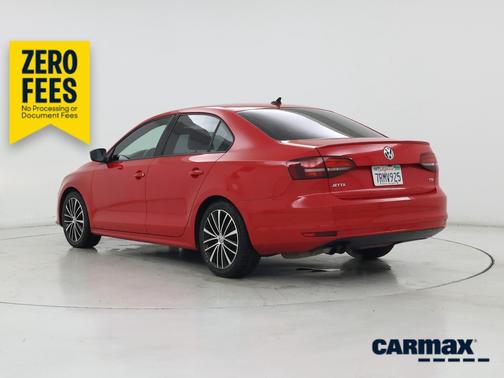 Red 2016 Volkswagen Jetta Sport