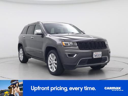 Gray 2017 Jeep Grand Cherokee Limited