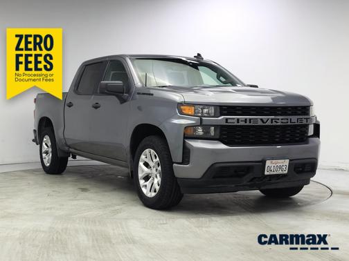 Gray 2021 Chevrolet Silverado 1500 Custom