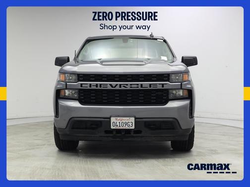 Gray 2021 Chevrolet Silverado 1500 Custom