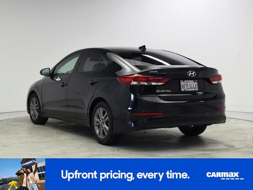 Black 2018 Hyundai ELANTRA SEL