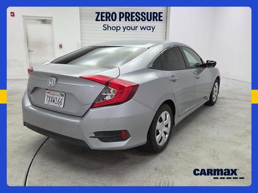 Silver 2017 Honda Civic LX