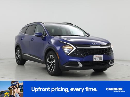 Blue 2025 Kia Sportage EX