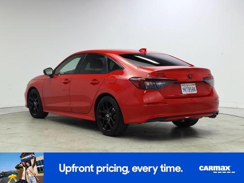 Red 2025 Honda Civic Sport