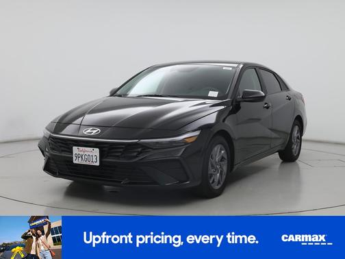 Black 2024 Hyundai ELANTRA HEV Blue