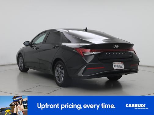 Black 2024 Hyundai ELANTRA HEV Blue
