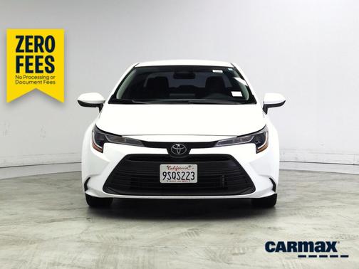 White 2025 Toyota Corolla LE