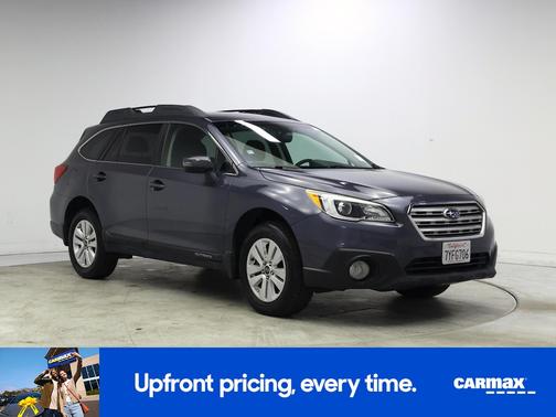 Blue 2017 Subaru Outback 2.5I Premium