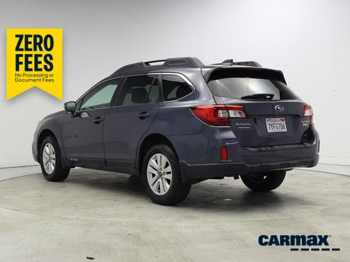 Blue 2017 Subaru Outback 2.5I Premium