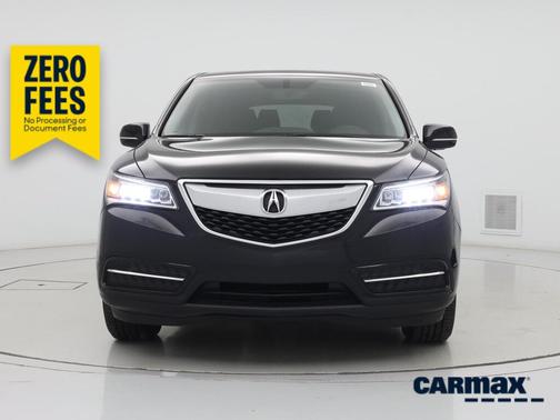 Black 2016 Acura MDX