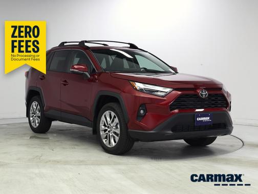 Red 2025 Toyota RAV4 XLE Premium