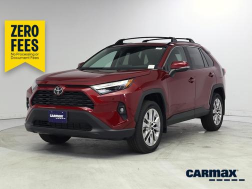 Red 2025 Toyota RAV4 XLE Premium