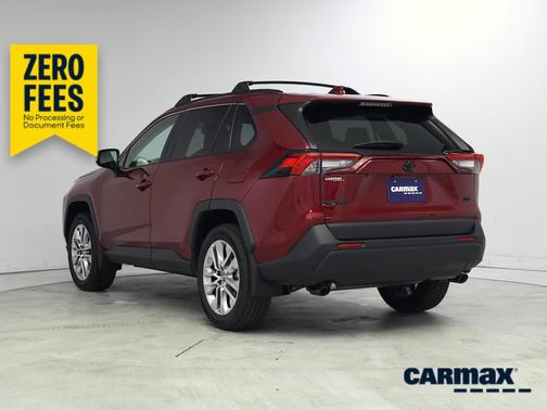 Red 2025 Toyota RAV4 XLE Premium