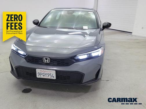 Gray 2025 Honda Civic Sport