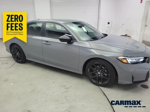 Gray 2025 Honda Civic Sport