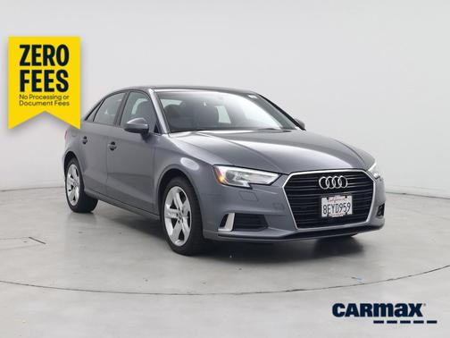 Gray 2018 Audi A3 Premium