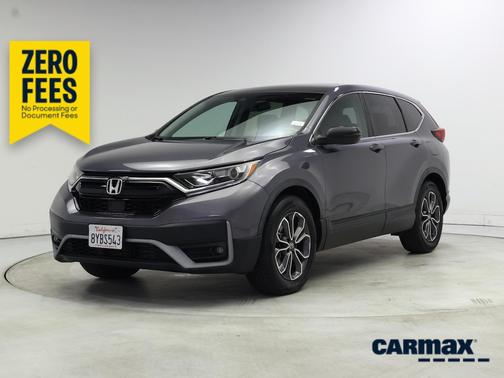 Gray 2021 Honda CR-V EX-L