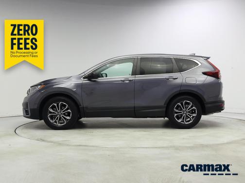 Gray 2021 Honda CR-V EX-L